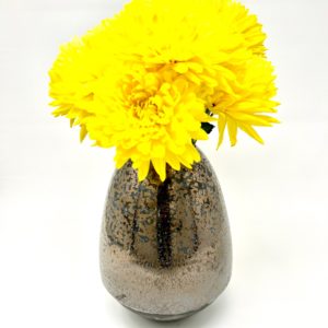 Gold Flecks Tumbler Vase